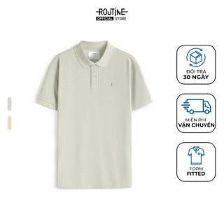 Áo Polo Nam Tay Ngắn Logo Silicon Form Fitted - Routine 10S25POL007