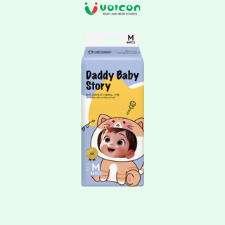 Tã/ Bỉm dán/ quần DaddyBaby thấm hút vượt trội khô thoáng suốt ngày bảo vệ da nhạy cảm