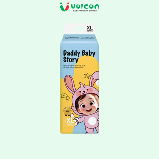 Tã/ Bỉm dán/ quần DaddyBaby thấm hút vượt trội khô thoáng suốt ngày bảo vệ da nhạy cảm