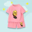 Set Bộ Trẻ Em Mùa Hè Cotton Mềm Mịn – Hình Vịt Vàng Lè Lưỡi Lướt Ván Cute, Dễ Thương (M 285)