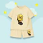 Set Bộ Trẻ Em Mùa Hè Cotton Mềm Mịn – Hình Vịt Vàng Lè Lưỡi Lướt Ván Cute, Dễ Thương (M 285)