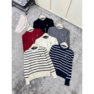 LT - Áo khoác len cadigan dài tay hình ngựa thêu ngực free size len mỏng vừa khoác nhẹ 1276