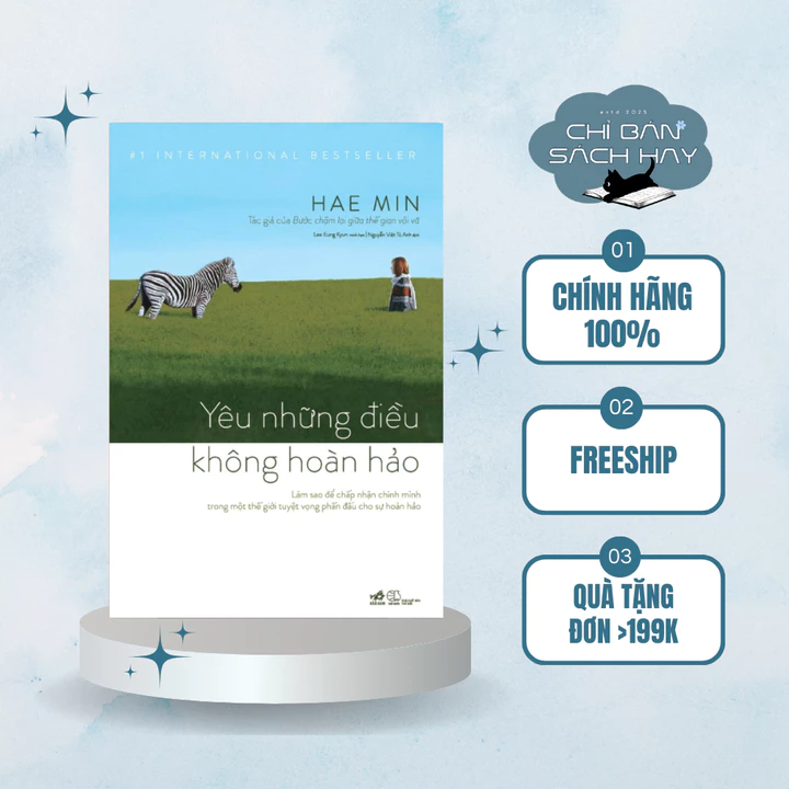 Sách - Yêu những điều không hoàn hảo (Hae Min) (Tái bản 2025) (Chỉ Bán Sách Hay)