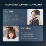 Máy uốn phồng tóc siêu tốc YAMAN tạo kiểu bồng bềnh, giữ nếp tự nhiên Veda Hair Volumer cao cấp — ảnh 7