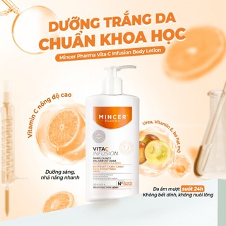 Kem Dưỡng Trắng & Chống Lão Hoá Toàn Thân Mincer Pharma Vita C Infusion Body Lotion (250ml)