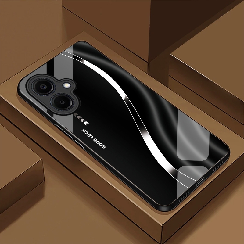 Ốp Lưng cho SAMSUNG GALAXY A06, A06 5G Mặt lưng kính cường lực, Sang Trọng, Chống Trầy, Bảo Vệ Toàn Diện