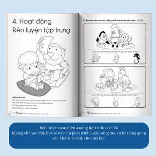 Sách - Bộ Sách STEM Trò Chơi Phát Triển Tư Duy – Tuổi 5+ MCBooks