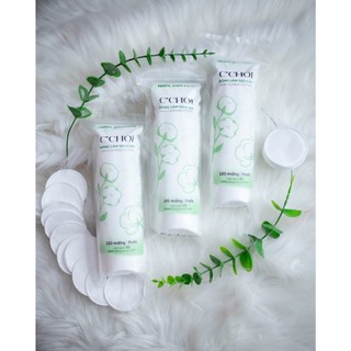Bông Làm Sạch Da C'Choi Skin Cleansing Cotton - 120 Miếng