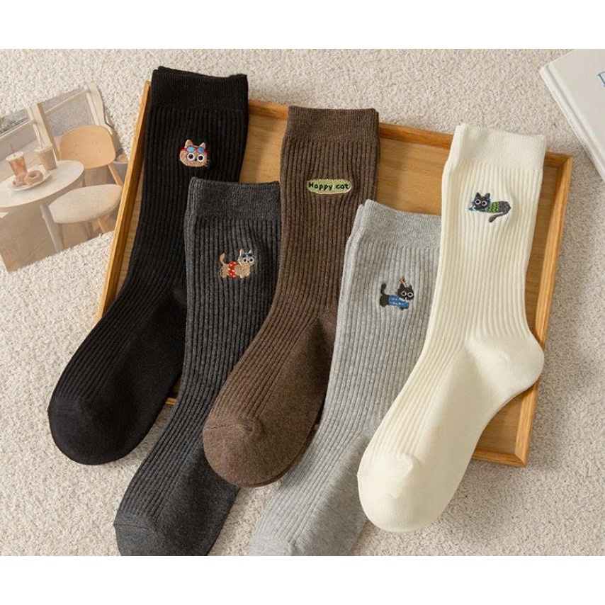 Vớ Tất nữ Mèo HAPPY CAT phong cách trẻ trung, năng động.