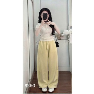 Quần Nỉ Ống Đứng ELEGANTE Siêu Tôn Dáng, Không Nhăn Không Bai Không Phai Không Xù 80.405