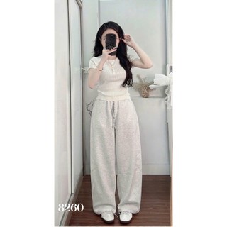 Quần Nỉ Ống Đứng ELEGANTE Siêu Tôn Dáng, Không Nhăn Không Bai Không Phai Không Xù 80.405
