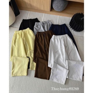 Quần Nỉ Ống Đứng ELEGANTE Siêu Tôn Dáng, Không Nhăn Không Bai Không Phai Không Xù 80.405