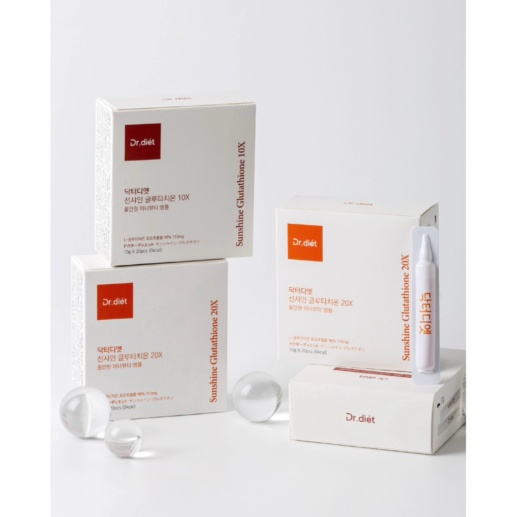 Dr. Diét Sunshine Glutathione 20X – Bí quyết làn da sáng