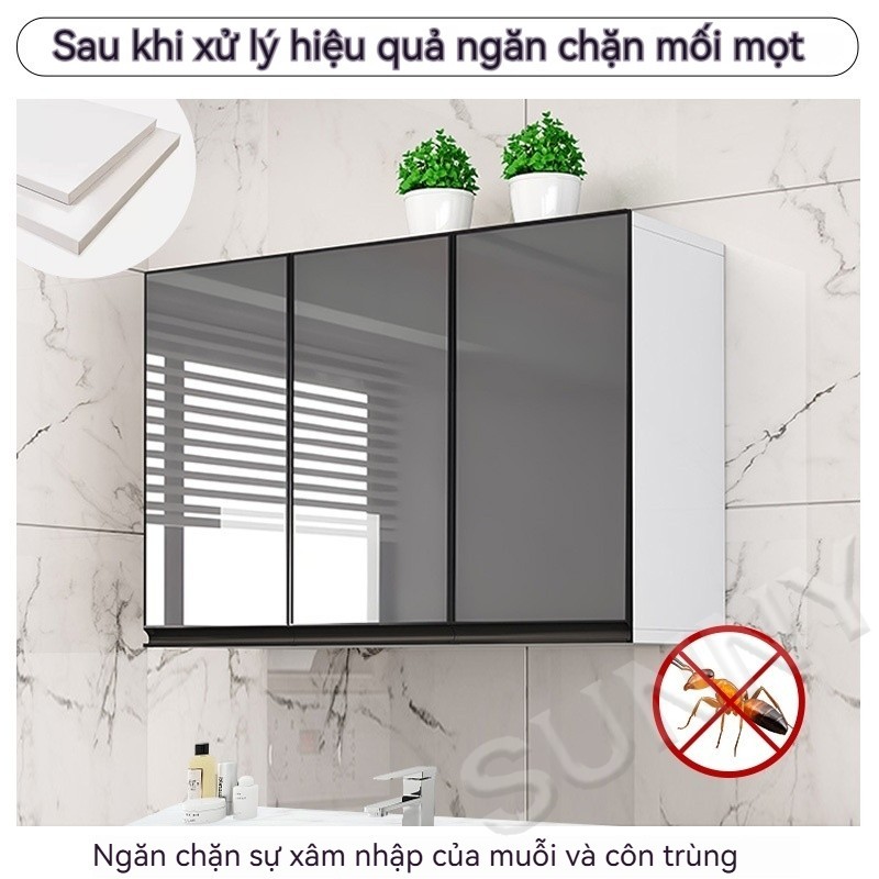 SUNNY Tủ Treo Tường Hợp Kim Nhôm Nhà Bếp Chống Ẩm Chống Gỉ Tiết Kiệm Không Gian