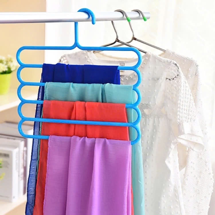 MẮC NHỰA TREO KHĂN VÀ TẤT CHO GIA ĐÌNH - Móc 5 Tầng Tiện Lợi Tiết Kiệm Không Gian,Móc Nhựa Treo Quần Áo 5 Tầng Cao Cấp