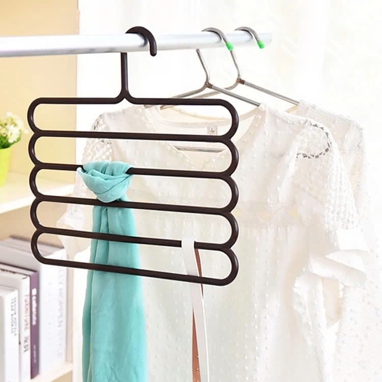 MẮC NHỰA TREO KHĂN VÀ TẤT CHO GIA ĐÌNH - Móc 5 Tầng Tiện Lợi Tiết Kiệm Không Gian,Móc Nhựa Treo Quần Áo 5 Tầng Cao Cấp