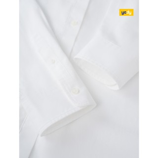 Áo sơ mi nữ YODY cotton thô casual thiết kế đơn giản mềm mại thấm hút mồ hôi WCSH25A232