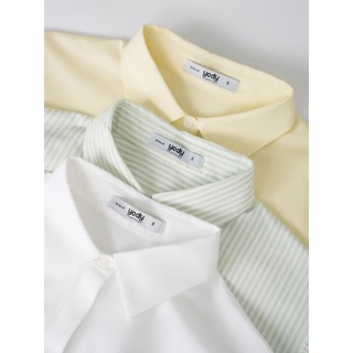 Áo sơ mi nữ YODY cotton thô casual thiết kế đơn giản mềm mại thấm hút mồ hôi WCSH25A232