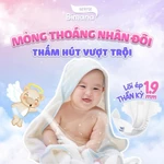 [4B] - [TẶNG XE ĐẨY GẤP GỌN/ NỒI VÂN ĐÁ] - Tã Bỉm Dán Quần BIMANA HÀN QUỐC mỏng thoáng, thấm hút vượt trội đủ size — ảnh 7
