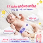 [4B] - [TẶNG XE ĐẨY GẤP GỌN/ NỒI VÂN ĐÁ] - Tã Bỉm Dán Quần BIMANA HÀN QUỐC mỏng thoáng, thấm hút vượt trội đủ size — ảnh 8