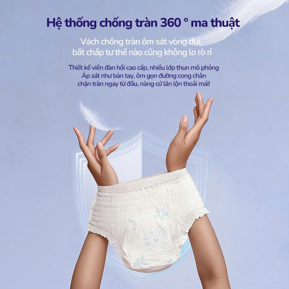 [COMBO 2 BỊCH] [TẶNG 1 BỊCH] 30 Miếng băng vệ sinh quần MG Magic Gift Nhật Bản đai eo mềm mại, chống tràn hiệu quả