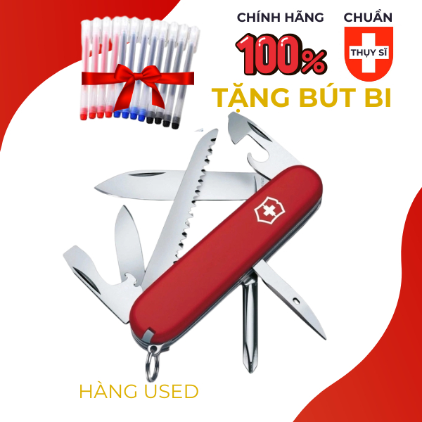 Victorinox Hiker 91mm - Dụng cụ đa năng - Chính hãng Thụy Sĩ