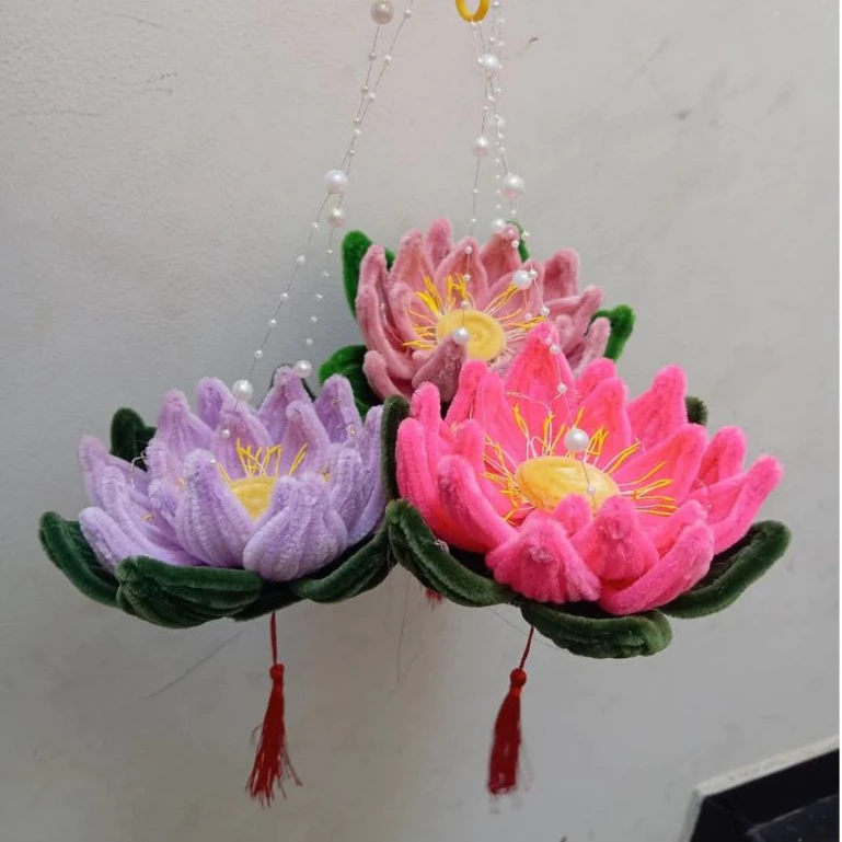 Lồng Đèn Hoa Sen