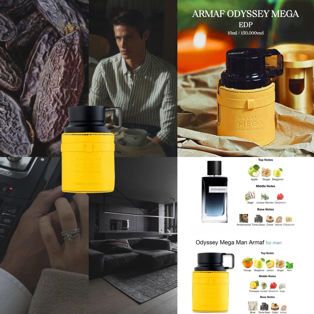 BST Cho Nam Nước Hoa Armaf Odyssey Collection New 100ml/60ml