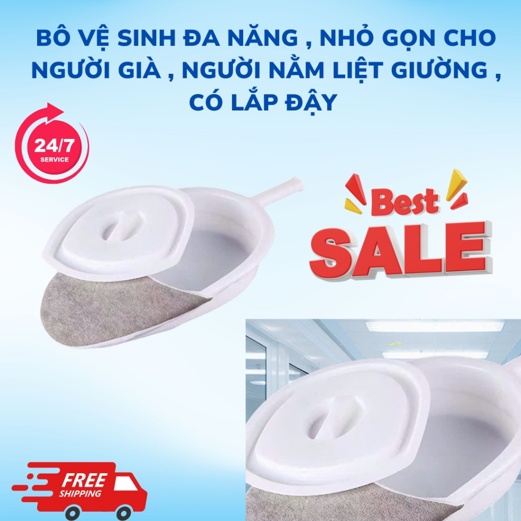 Bô đi tiểu tiện đa năng cho người già, người bệnh