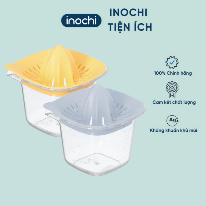Bộ vắt cam chanh thân trong Yoko 500ml - INOCHI (tiêu chuẩn Nhật Bản)