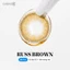 Kính áp tròng khoá ẩm 12H 1 Tháng CARASE, Lens cận màu nâu/ xám RUSS BROWN/ RUSS GRAY