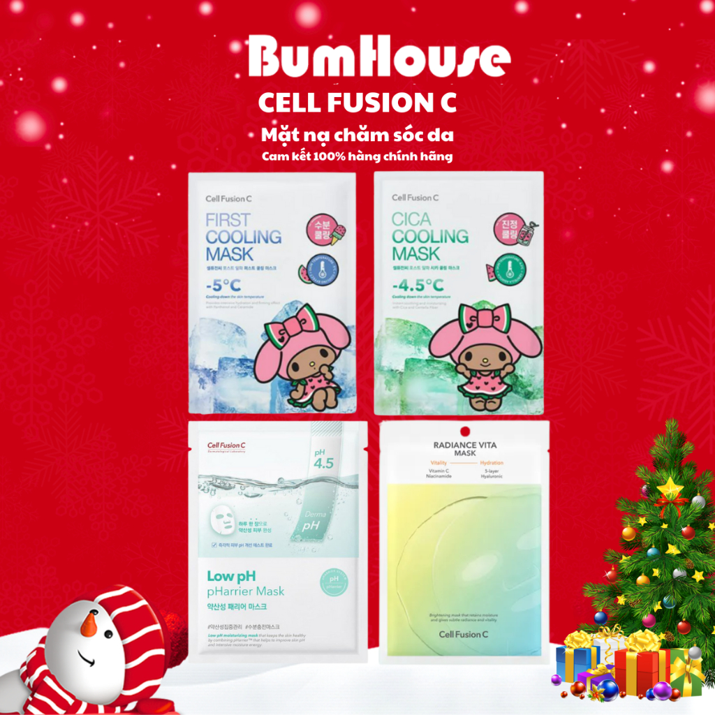 Mặt Nạ Cấp Ẩm, Làm Dịu Da Cell Fusion C Mask 27g đủ màu