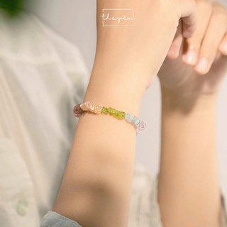 Vòng tay Iris - Đ.á Pha Lê - Phụ Kiện Trang Sức Nổi Bật, Quà Tặng Ngọt Ngào, Lấp Lánh