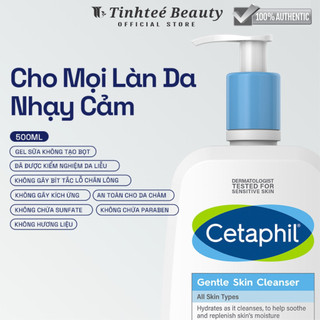 Sữa rửa mặt dịu lành cho da nhạy cảm CETAPHIL GENTLE SKIN CLEANSER 473ML