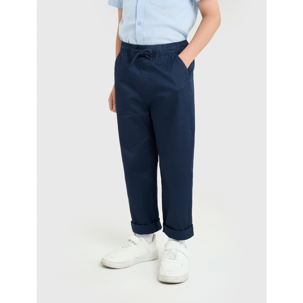 Quần khaki bé trai CANIFA ống rộng suông dáng basic 2BK25A001