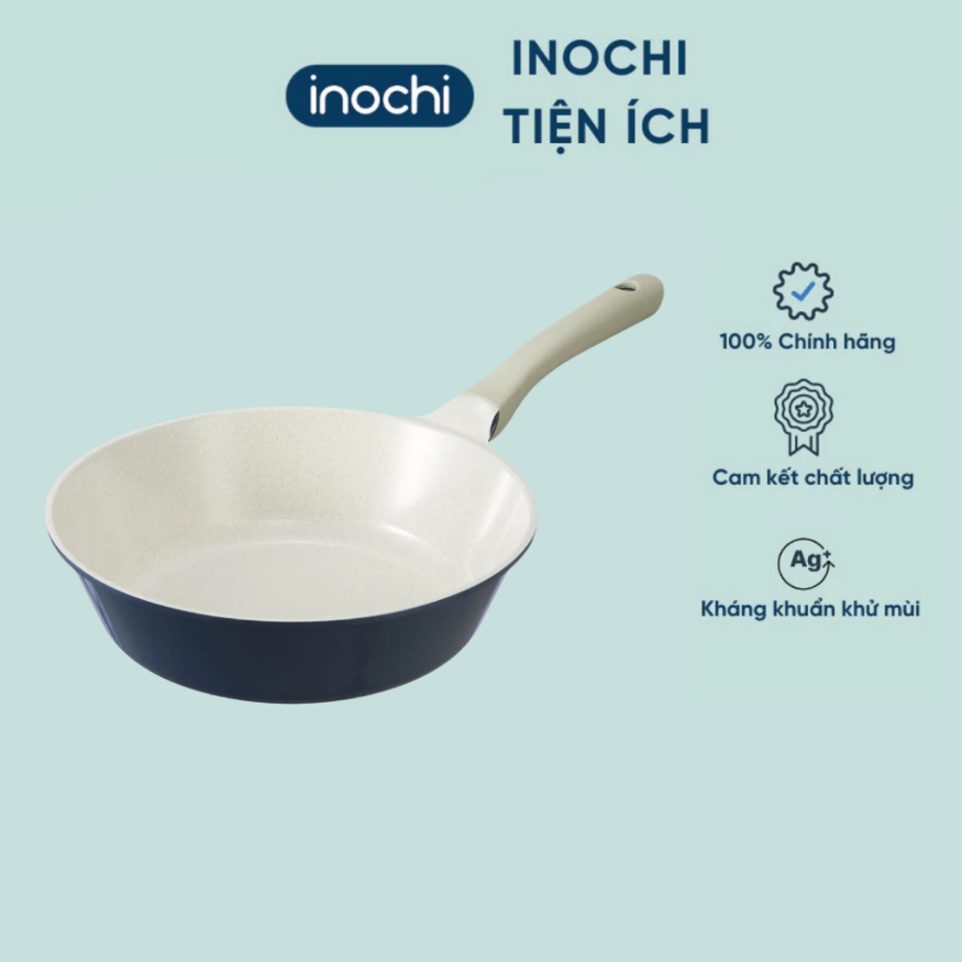 CHÍNH HÃNG INOCHI - Chảo vân đá Omi Simple (chảo xào)