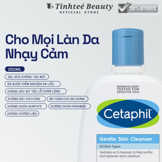 Sữa rửa mặt dịu lành cho da nhạy cảm CETAPHIL GENTLE SKIN CLEANSER 236ML