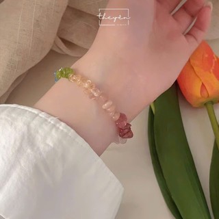 Vòng tay Iris - Đ.á Pha Lê - Phụ Kiện Trang Sức Nổi Bật, Quà Tặng Ngọt Ngào, Lấp Lánh