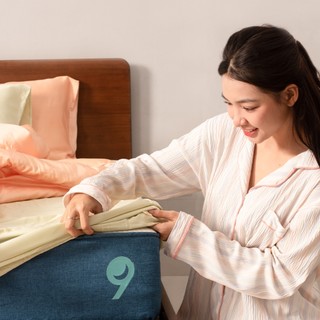 Vỏ Ga Nệm Lụa Tencel 300TC Cao Cấp | Mềm Mịn Mát Lạnh | Màu Trơn Bo Chun Size 1m2, 1m4, 1m6