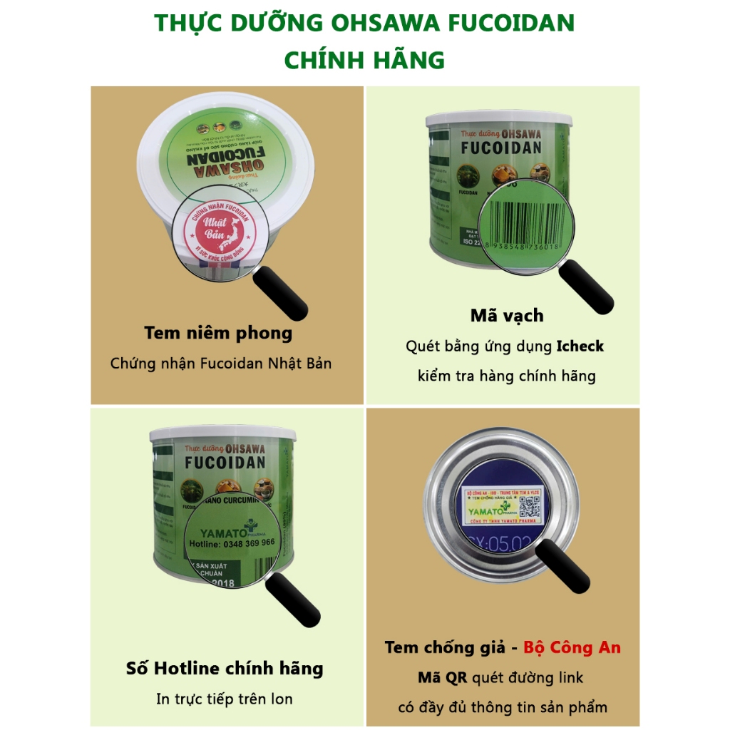 Thực Dưỡng Ohsawa Fucoidan - Bổ sung dinh dưỡng, tăng cường sức khỏe
