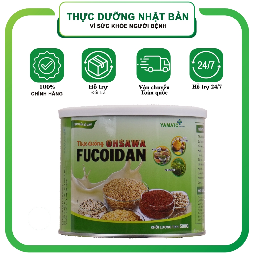 Thực Dưỡng Ohsawa Fucoidan - Bổ sung dinh dưỡng, tăng cường sức khỏe