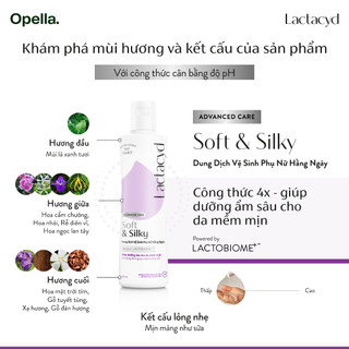 Dung Dịch Vệ Sinh Phụ nữ Lactacyd Soft & Silky Dưỡng Ẩm 150ml