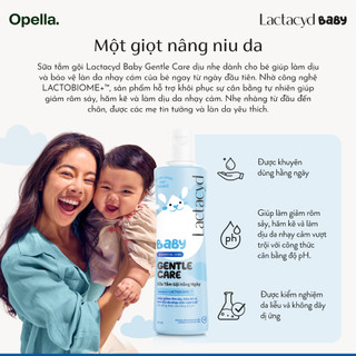Bộ 1 Chai DDVS Phụ Nữ Lactacyd Cool Sensation 250ml + 1 Sữa Tắm Gội Trẻ Em Gentle Care 500ml