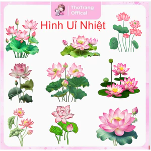 Hình ủi nhiệt-Hình Hoa ủi áo tại nhà bằng bàn là bàn ủi-miếng vá áo rách