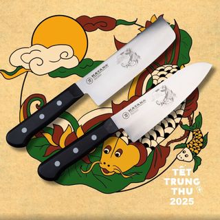 Dao thái đa năng thương hiệu KATANA Basic khắc hình kỉ niệm Trung Thu 2025