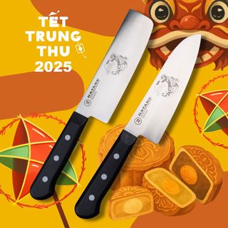 Dao thái đa năng thương hiệu KATANA Basic khắc hình kỉ niệm Trung Thu 2025