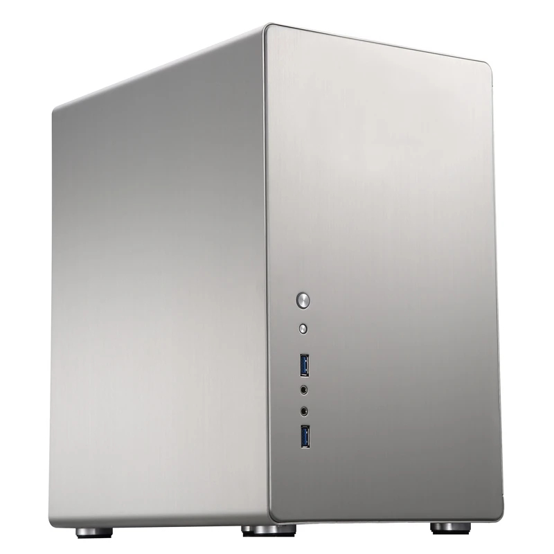 Jonsbo RM2 SILVER Midi-Tower – ATX PC-Gehäuse Aus Aluminium, Edel & Flexibel