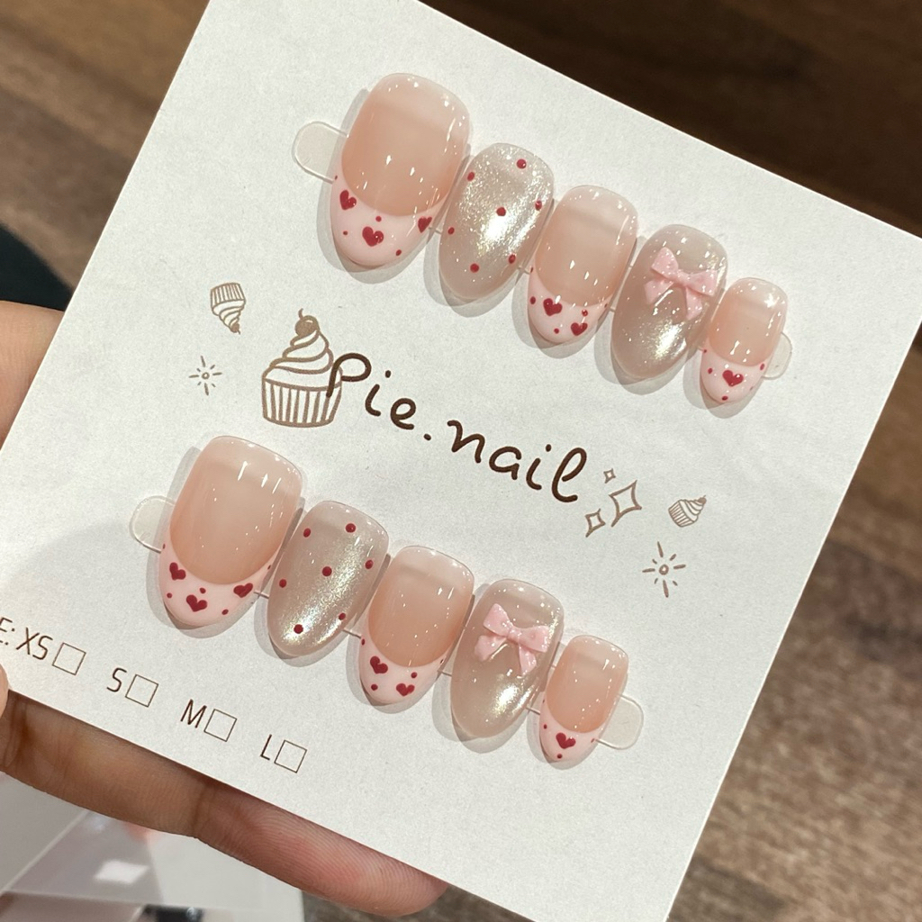 423. nailbox thạch hồng nude fen hồng tim