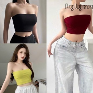 Áo ống quây ngang không dây, áo bra nhiều màu size S,M,L chất cotton mềm mịn co giãn - LYLYNA A035