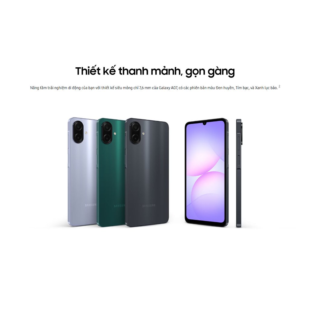 Điện Thoại Samsung Galaxy A07 4GB/64GB | 4GB/128GB Chính Hãng | BigBuy360 - bigbuy360.vn